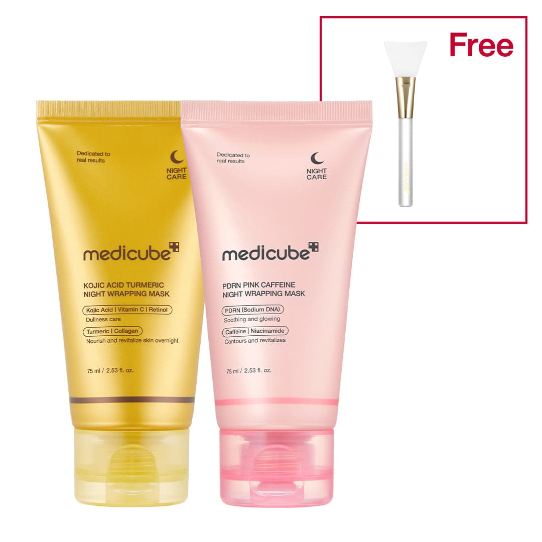 Medicube PDRN Pink Caffeine Night Wrapping Mask